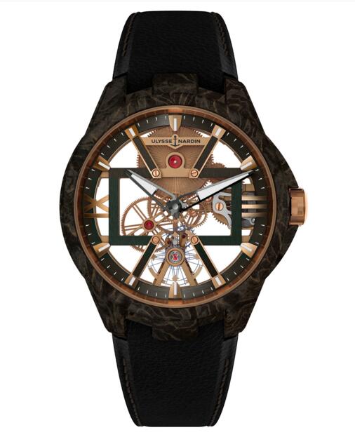 Buy Discount Ulysse Nardin Skeleton X 3715-260/CARB Replica watch Online